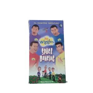 The Wiggles - Space Dancing Animated (VHS, 2003) VCR Video Cassette Tape